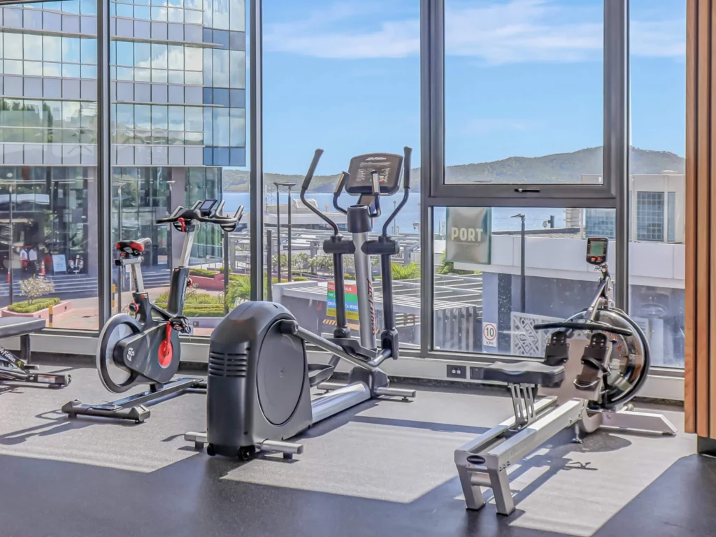 Crowne Plaza gym equipment