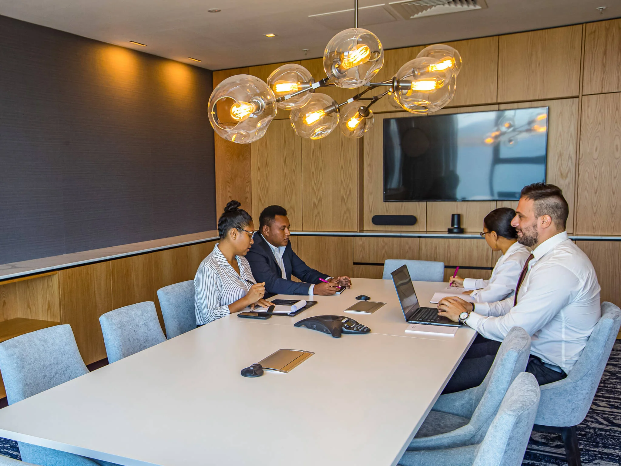 Crowne Plaza meeting room